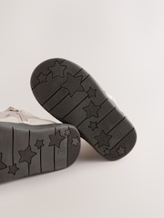 Neutral Bunny Water Repellent Quilted Bow Boots - Image 6 of 6