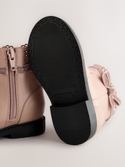 Mink Brown Chelsea Bow Ankle Boots - Image 6 of 6