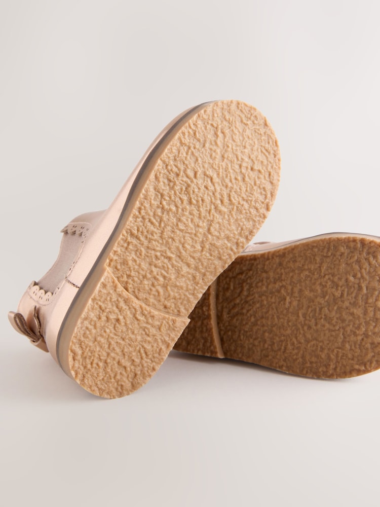 Rose Gold Standard Fit (F) Chelsea Ankle Boots - Image 5 of 5 Rose Gold Standard Fit (F) Chelsea Ankle Boots - Image 5 of 5