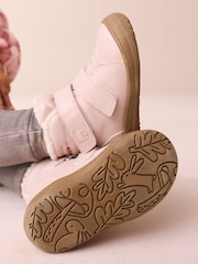 Pink Waterproof Touch Fastening Boots - Image 2 of 8
