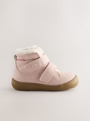 Pink Waterproof Touch Fastening Boots - Image 3 of 8