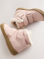 Pink Waterproof Touch Fastening Boots - Image 6 of 8
