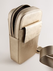 Dourado - Bolsa de telefone Cross-Body - Imagem 5 de 7