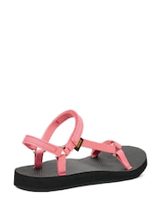 Teva Womens Pink Original Universal Slim Sandals - Image 4 of 6