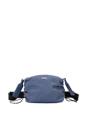 HUGO Blue Ilene Denim Cross-Body Bag - Image 1 of 3