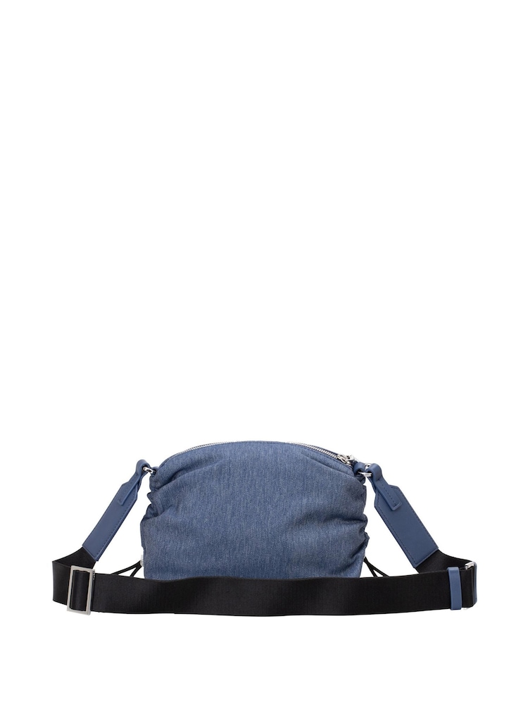 HUGO Blue Ilene Denim Cross-Body Bag - Image 2 of 3