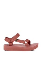 Teva Womens Pink Midform Universal Desert Sandals - Image 1 of 6