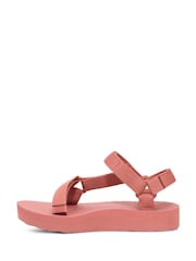 Teva Womens Pink Midform Universal Desert Sandals - Image 6 of 6