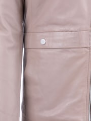Lakeland Leather Cream Helton Hooded Jacket - Image 3 of 8