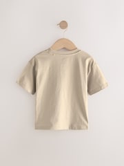 Yellow Digger 100% Cotton Short Sleeve Graphic Print T-Shirt (3mths-8yrs) - Image 2 of 4