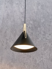 Pacific Lifestyle Black Multi Drop LED Pendant Ceiling Light - Image 2 of 6