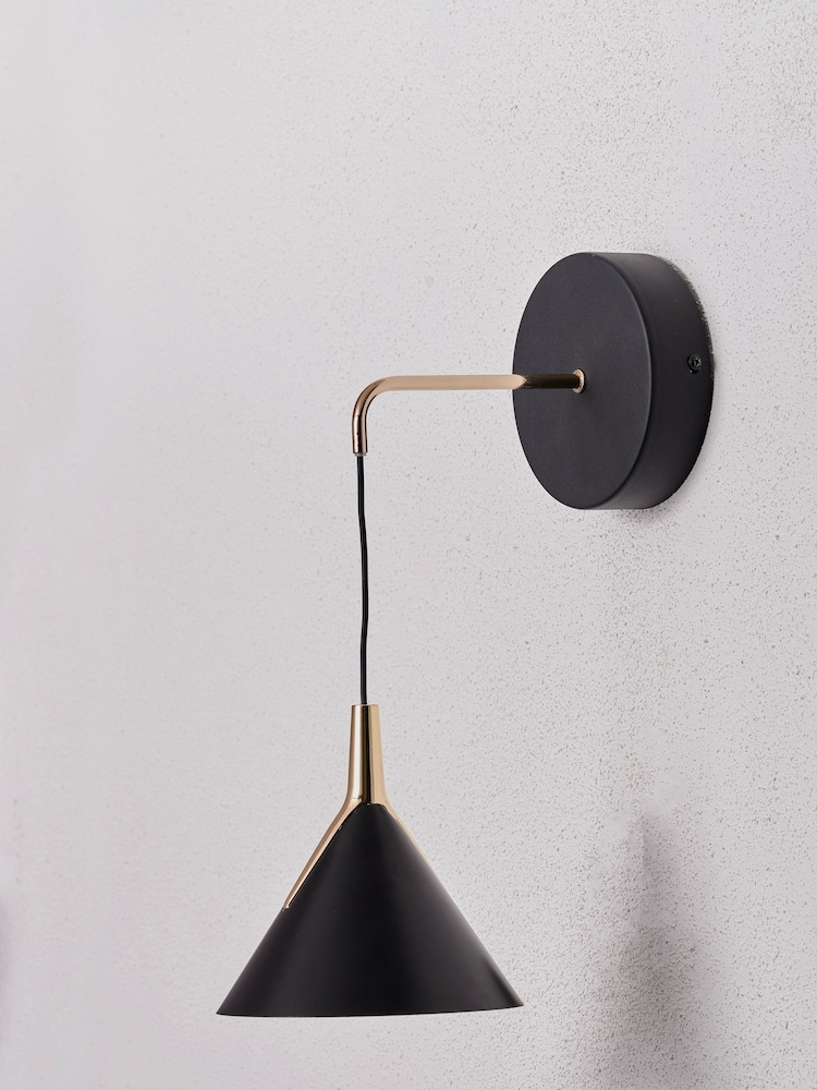 Pacific Lifestyle Black Astarion LED Wall Light - Image 2 of 6