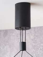 Pacific Lifestyle Gold Metal 8 Light LED Pendant Ceiling Light - Image 3 of 6