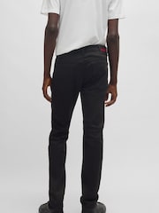 HUGO Black Hugo Slim-Fit Jeans in Stretch Denim - Image 2 of 5
