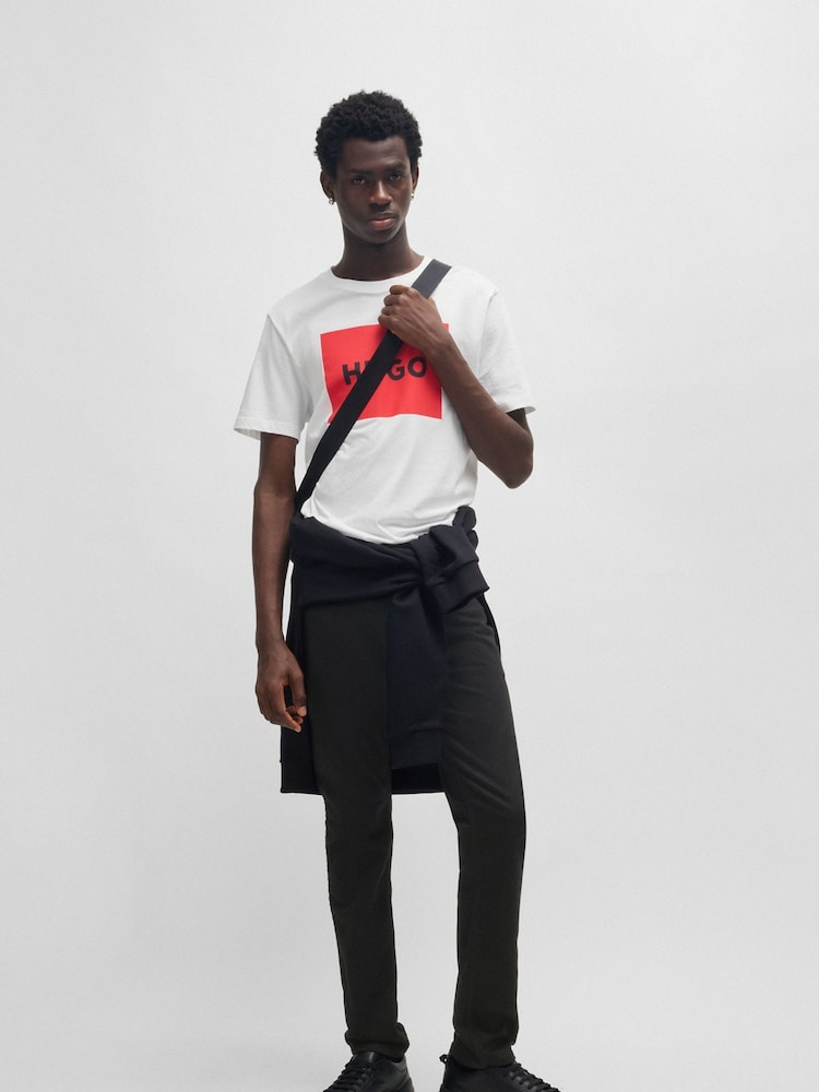 HUGO Black Hugo Slim-Fit Jeans in Stretch Denim - Image 3 of 5