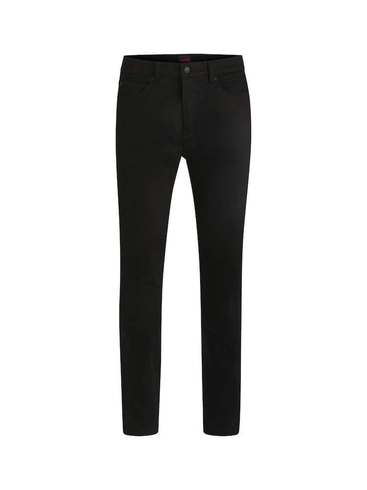 HUGO Black Hugo Slim-Fit Jeans in Stretch Denim - Image 5 of 5