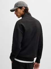 HUGO Black Deabono Stacked Logo 100% Cotton Polo Shirt - Image 2 of 5