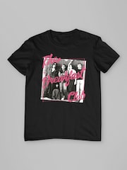 All + Every Black The Breakfast Club Pink Text Characters At Lockers Mens 100% Cotton T-Shirt - Image 3 of 3