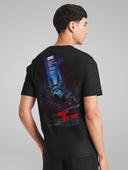 All + Every Black Escape From New York Snake Breaking Out Is Impossible Mens 100% Cotton T-Shirt - Image 2 of 4