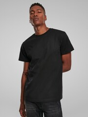 All + Every Black MG Gold Logo British Motor Heritage Mens 100% Cotton T-Shirt - Image 1 of 1