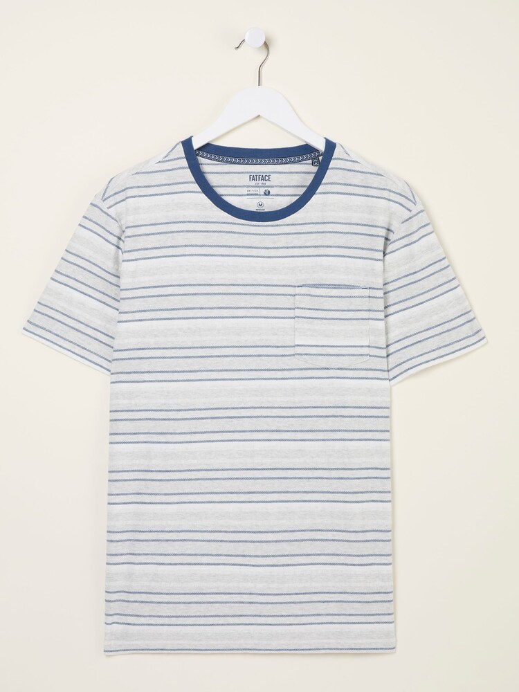 FatFace Striped T-shirt - صورة 5 من 5