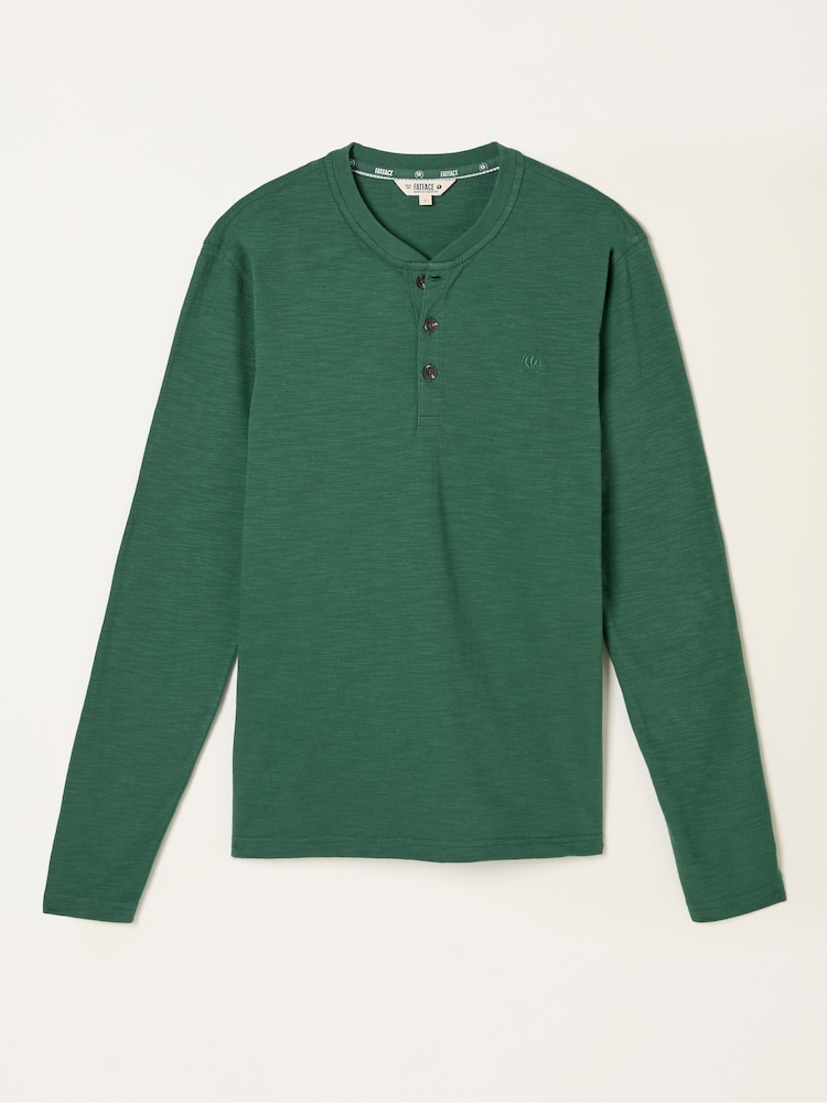 FatFace Long Sleeve Woodside Slub - Imagen 1 de 1