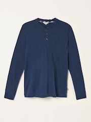 FatFace Long Sleeve Woodside Slub Henley - Imagen 1 de 1