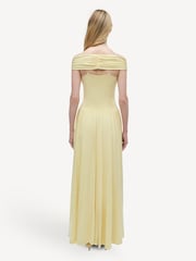 Simkhai Buttercream Amarantha Off Shoulder Dress - Image 2 of 5