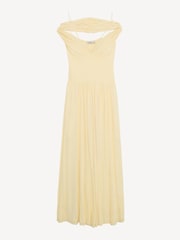 Simkhai Buttercream Amarantha Off Shoulder Dress - Image 5 of 5
