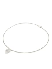 AllSaints Silver Tone Mens Signature Dog Tag Pendant Necklace - Image 1 of 5