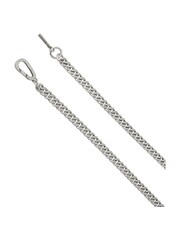 AllSaints Silver Tone Mens Curb Chain Necklace - Image 3 of 4
