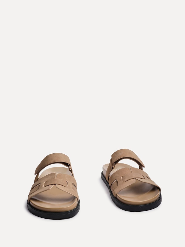 Linzi Natural Essential Slip-On Sandals With Woven Front Strap - Image 3 of 5