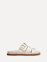Linzi Pink Restore Gladiator Slip On Sandals With Buckle Detail - Image 2 of 5