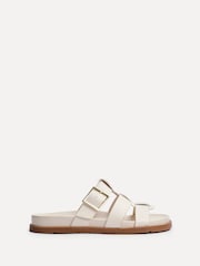Linzi Pink Restore Gladiator Slip On Sandals With Buckle Detail - Image 6 of 9