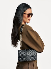 Tory Burch Black Fleming Small Convertible Shoulder Bag - Image 2 of 6