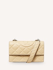 Tory Burch White Fleming Small Convertible Shoulder Bag - Image 1 of 4