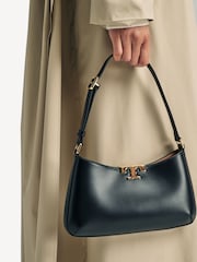 Tory Burch Black Eleanor Slim Shoulder Bag - Image 3 of 6