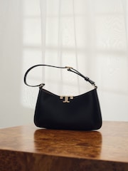 Tory Burch Black Eleanor Slim Shoulder Bag - Image 7 of 7