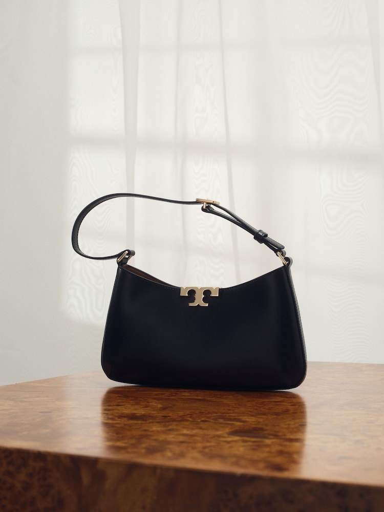 Tory Burch Black Eleanor Slim Shoulder Bag - Image 7 of 7