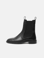 Jigsaw Black Pembridge Leather Chelsea Boots - Image 1 of 5