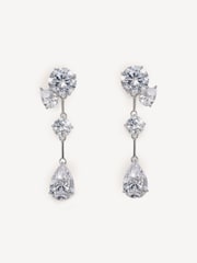 Completedworks Silver Plated The Torrents Rhodium Earrings - Image 1 of 1