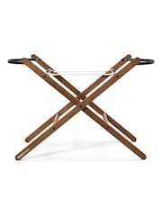 Snuz Graphite Moses Basket And Walnut Stand Set - Image 7 of 8