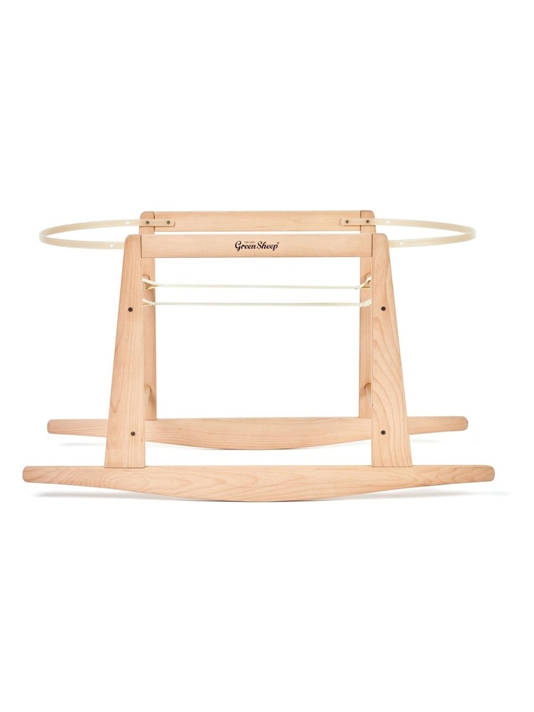 The Little Green Sheep Natural Moses Basket Rocking Stand - Image 2 of 2
