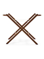 The Little Green Sheep Walnut Moses Basket Folding Stand - Image 2 of 2