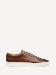 Loake Chestnut Handpainted Cup Sole Brown Sneakers - Slika 1 iz 3
