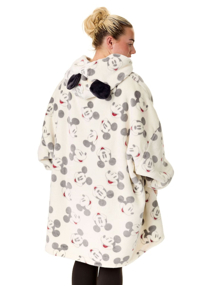 Vanilla Underground Cream Womens Disney Mickey Mouse Blanket Hoodie - Image 2 of 6