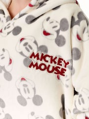 Vanilla Underground Cream Womens Disney Mickey Mouse Blanket Hoodie - Image 3 of 6
