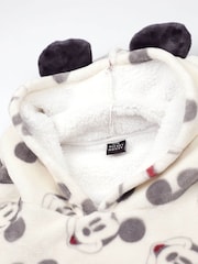 Vanilla Underground Cream Womens Disney Mickey Mouse Blanket Hoodie - Image 4 of 6