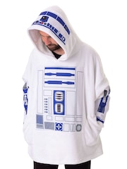 Vanilla Underground White Mens Star Wars Blanket Hoodie - Image 1 of 7