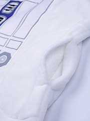 Vanilla Underground White Mens Star Wars Blanket Hoodie - Image 6 of 7